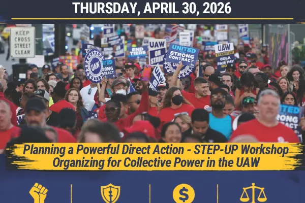 May Day 2026 UAW Region 1