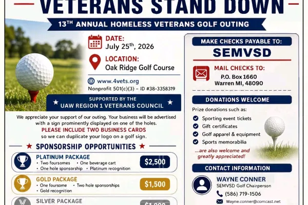 Stand down golf outing