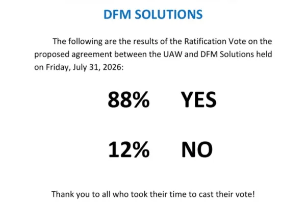 DFM Ratification results