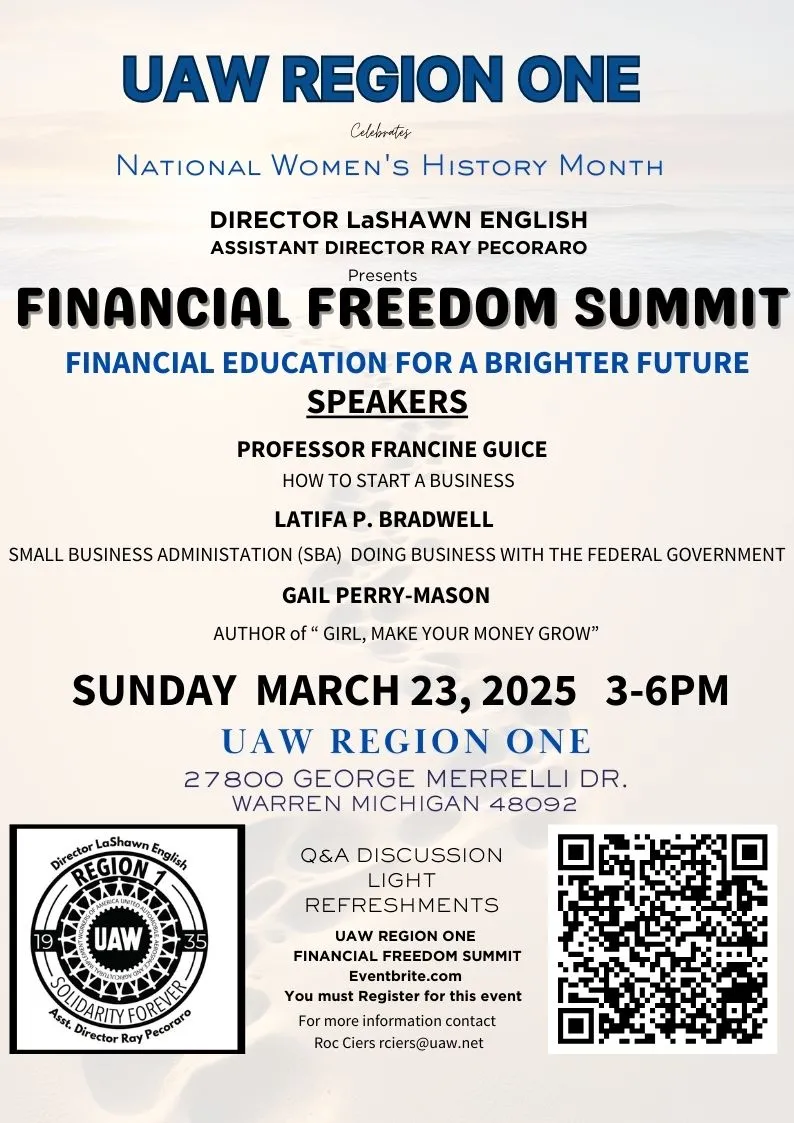 Financial Freedom Summit Flyer