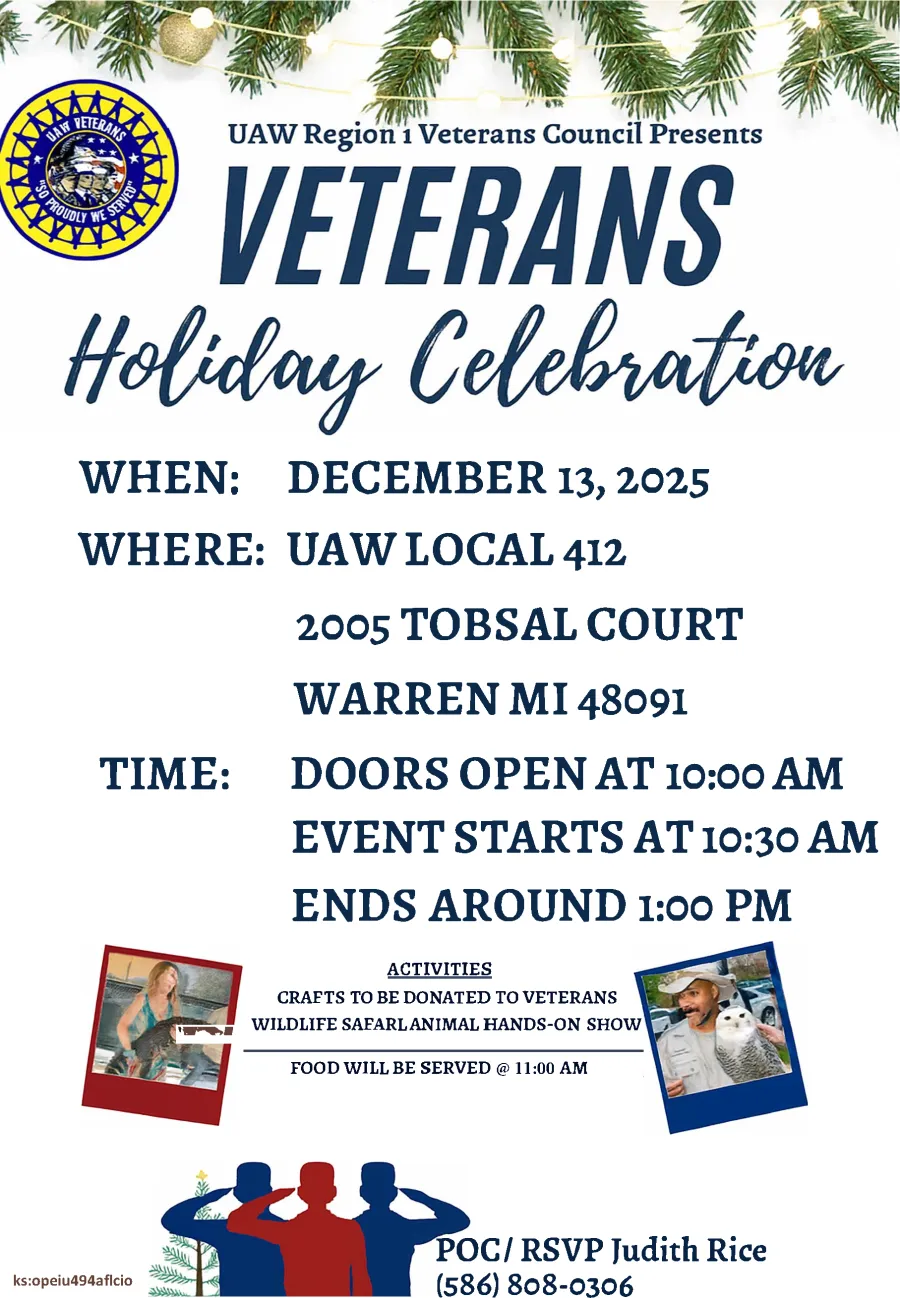 Veterans Holiday Celebration