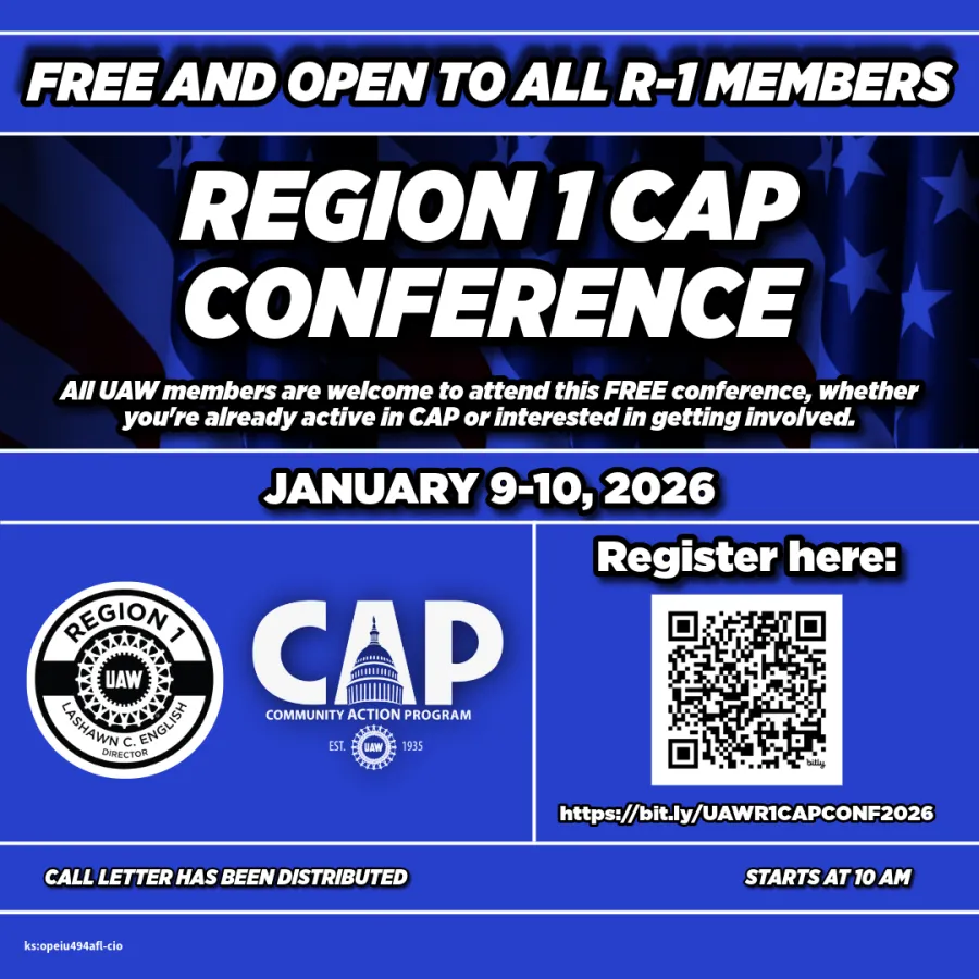 UAW Region 1 CAP Conference