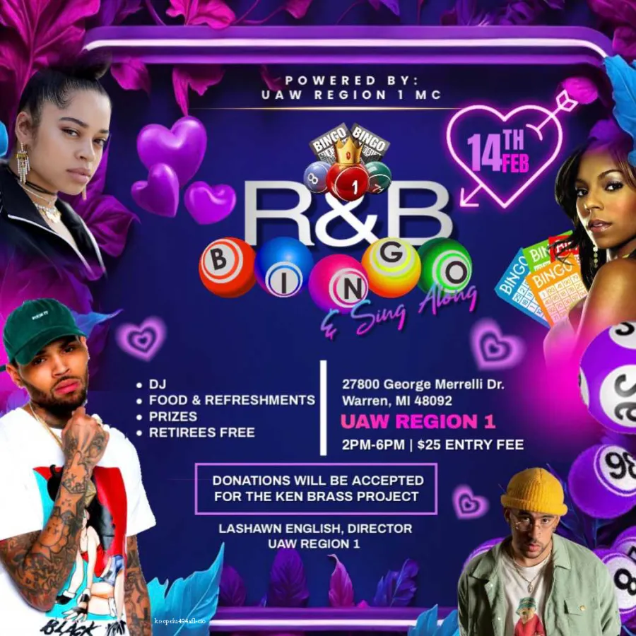 R&B Bingo Night 
