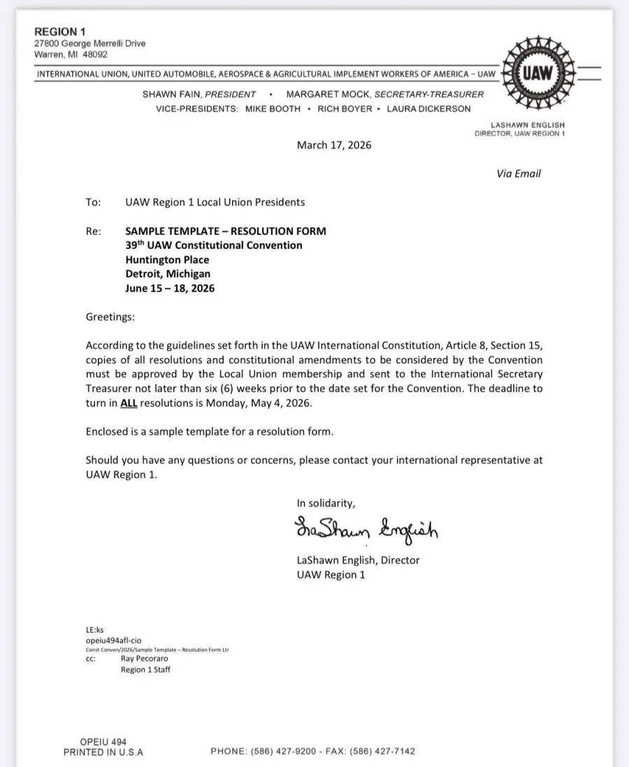 sample resolution form