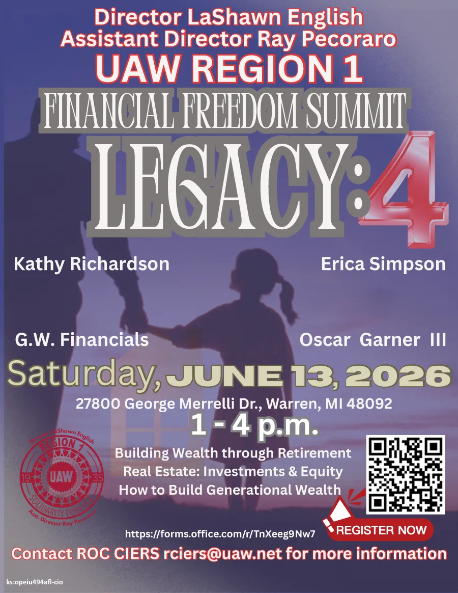 UAW Region 1 Financial Freedom Summit