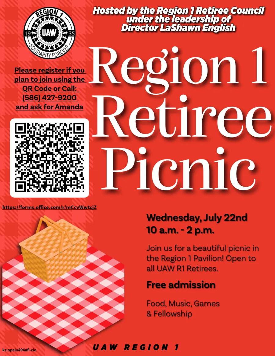 Region 1 Retiree Picnic