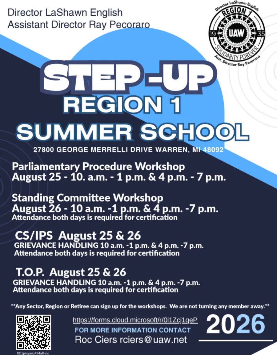 Region 1 Step-Up