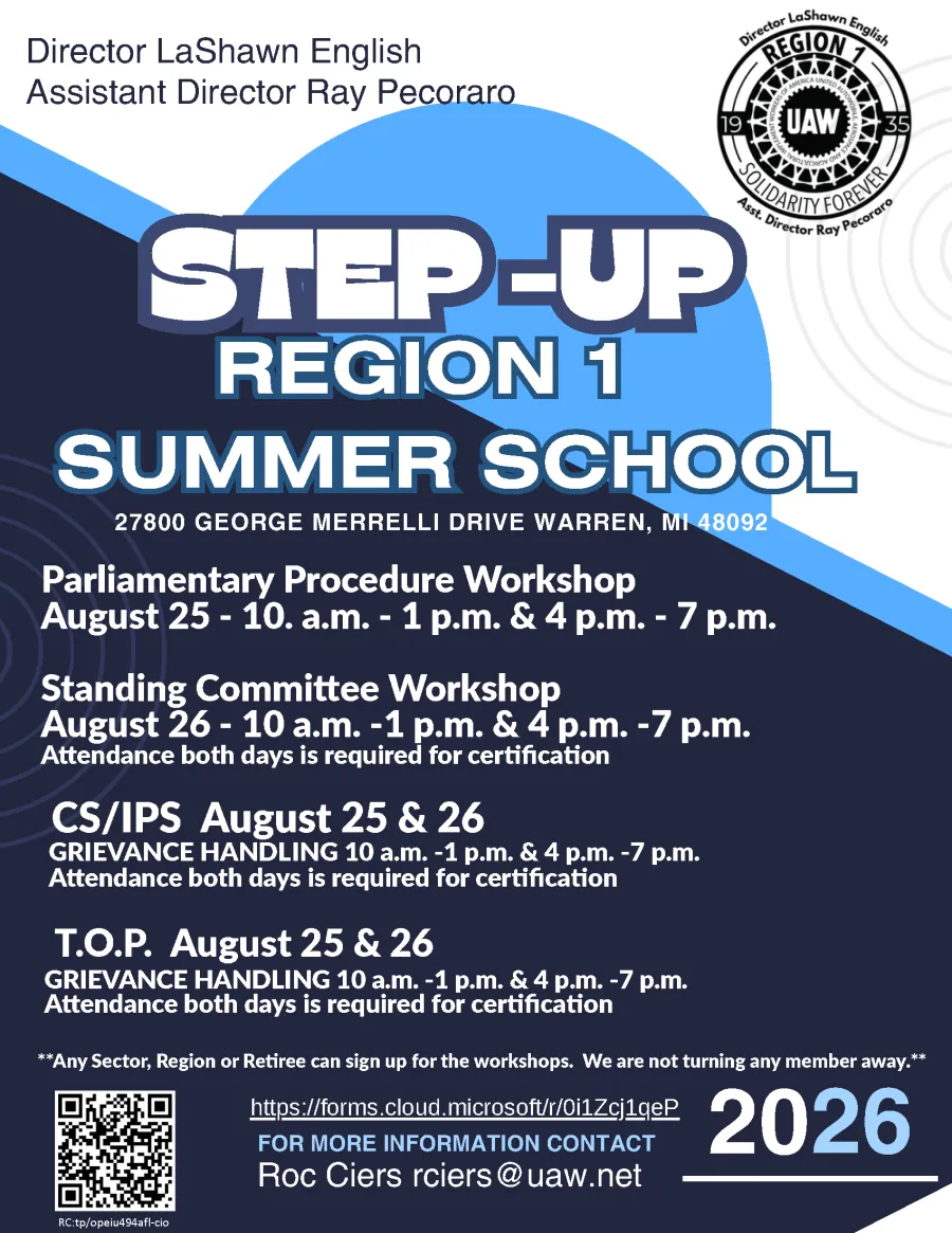 STEP-UP Region 1 Summer School