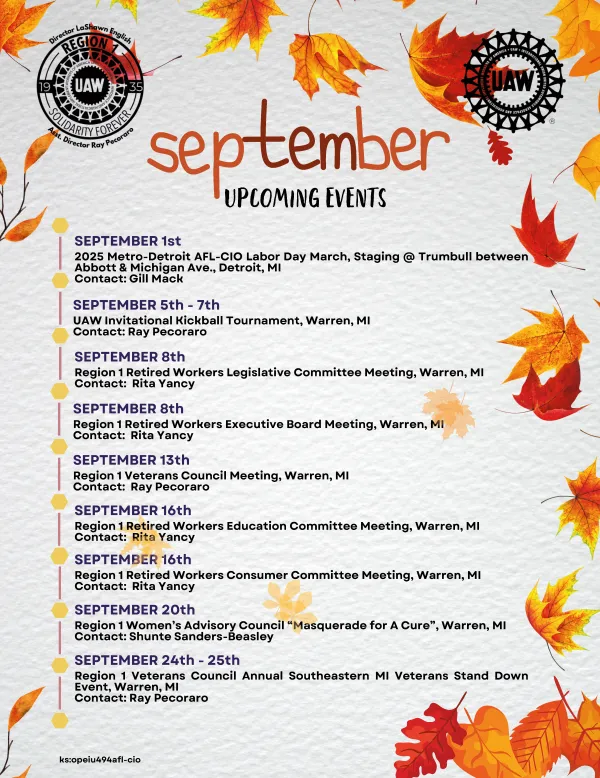 September Events
