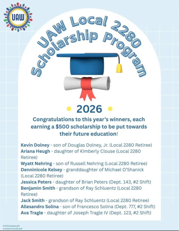 2026 scholarship winners