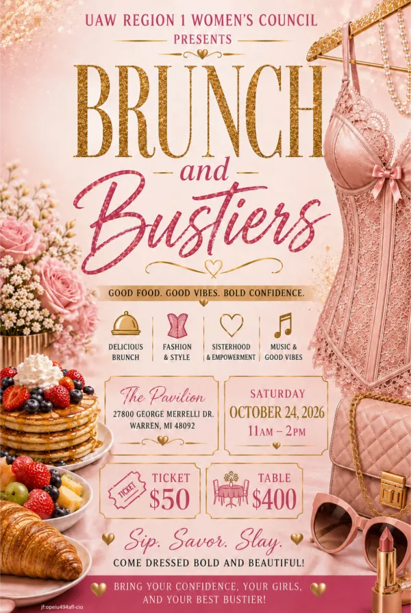 Region 1 Women's Council Brunch and Bustiers
