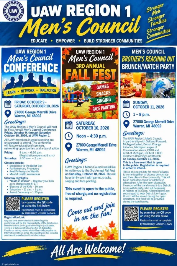 mens council events
